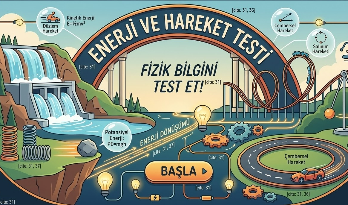 Enerji ve Hareket Test 1