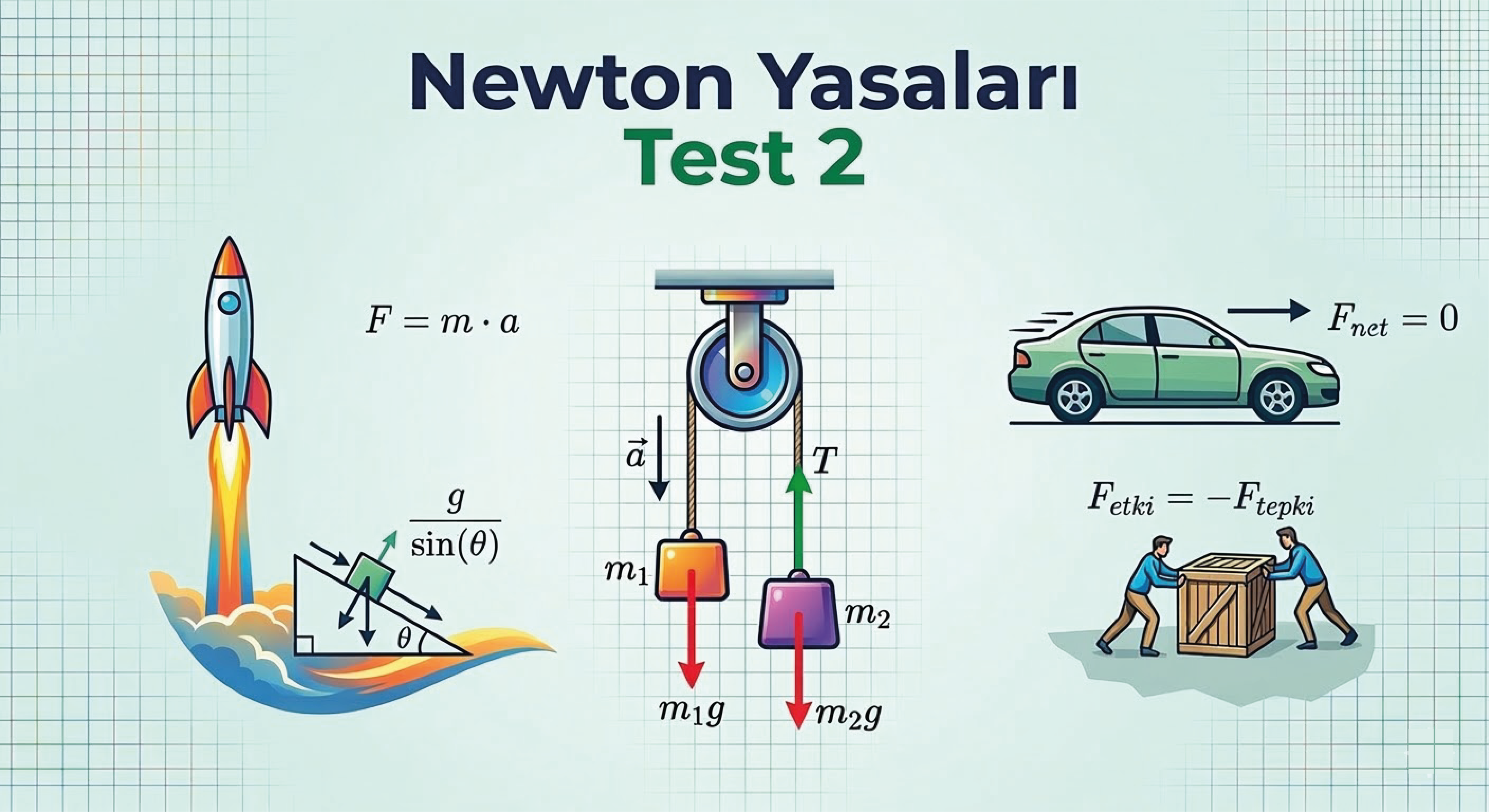 Newton Yasaları Test 1